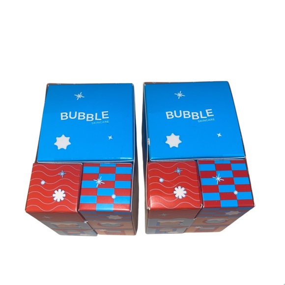Lot of 2 New Bubble Skincare Tone and Twinkle Frosty Faces Holiday Gift Set - Picture 3 of 10